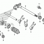 CRF250F A Вилка переключения передач