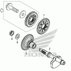 CRF450X AC Валансирный вал