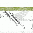 CBR300R Распределительный вал и клапана