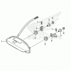 CBR600RR 6A Фонарь