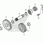 CRF150R AC Кик стартер