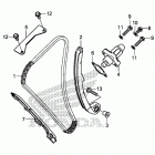 CMX500 A Цепь ГРМ и натяжитель