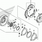 CRF110F A One-way clutch