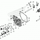 GL1800DA 2AC Shift drum@shift fork
