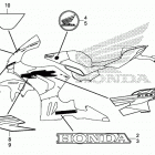 CBR1000SP 2AC Наклейки
