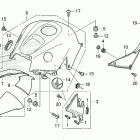 CBR600RR 6A Кожух бака