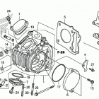 C125A AC Головка цилиндров