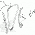 CRF300LR AC Цепь ГРМ и натяжитель