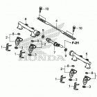 CBR1000SP 2AC Топливная форсунка