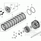 GL1800 3AC Сцепление