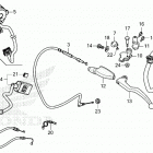 CRF300LR AC Рычаги,тросы и рулевые переключатели