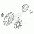 CRF300LR AC Муфта стартера