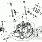 CRF450RL AC Головка цилиндров