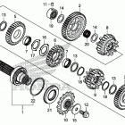 CB500X Трансмиссия
