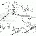 CMX1100D AC Задний тормозной цилиндр