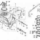 CBR600RR 6A Топливный бак и насос