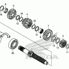 CB500X Transmission (mainshaft)