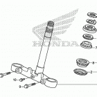 CBR300R Траверса нижняя