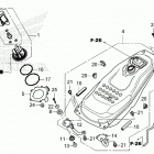 NC750XD AC Топливный бак и насос