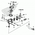 CRF450RL AC Thermostat@hose