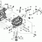 GL1800DA 2AC Блок цилиндров