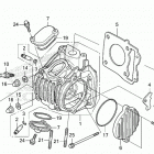 CT125A AC Головка цилиндров