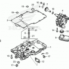 CRF1100D 2AC Поддон картера и масляный насос