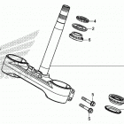 CRF1100D 2AC Траверса нижняя
