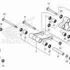 CRF300LR AC Задние амортизаторы