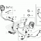 GL1800DA 2AC Рулевые переключатели