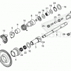 GL1800 3AC Задняя передача