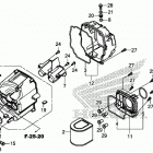 CBR500RA Воздушный фильтр