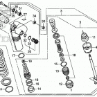 CRF450X AC Задние амортизаторы
