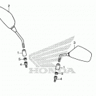 CRF1100D 2AC Зеркало