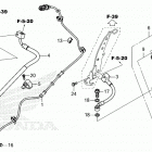 CRF300LA AC Задний тормозной цилиндр