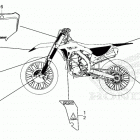 CRF450RWE AC Наклейки
