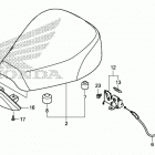 C125A Сиденье
