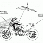 CRF110F A Наклейки