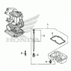 CRF150R AC Ремкомплект карбюратора