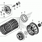 CBR1000SP 2AC Сцепление
