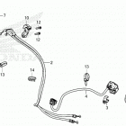 CRF450R AC Рулевые переключатели и тросы