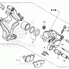 CMX1100D AC Задний суппорт