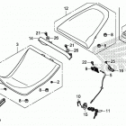 CRF1100D 2AC Сиденье