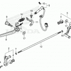 GL1800DA 2AC Педали