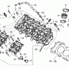 CB650RA AC Головка цилиндров