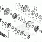 CRF450R AC Трансмиссия