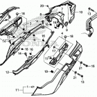 CRF1100D4 AC Side cover@rear carrier