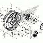 CRF1100D4 AC Заднее колесо 2
