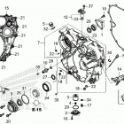 GL1800DA 2AC Задний кожух картера