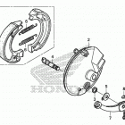 CRF110F A Передний тормоз
